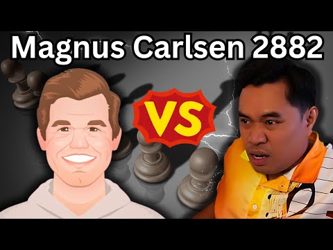 Ang Pag HAHARAP Nila Magnus Carlsen Bot 2882 vs IM Roderick "Kamatyas" Nava