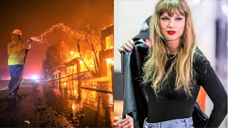Taylor Swift Caught Arrive at Heidi Montag House in Los Angeles After Wildfire 15th January 2025