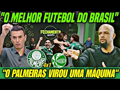 🔥 "O MELHOR FUTEBOL DO BRASIL!" | Palmeiras 4x1 Juventude – O Verdão VIROU UMA MÁQUINA! 💚⚽