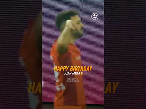 Sending the best wishes to #JuanMera on his special day! 🥳#ISL #LetsFootball #PunjabFC #shorts