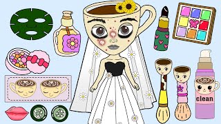 ITALIAN BRAINROT Espressona Signora BRIDAL 👰🏻‍♀️ Makeup + Skin care + Nails
