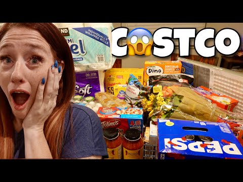 Large Family COSTCO GROCERY HAUL 2024