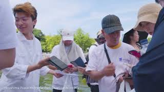 🖥Byteswap Members Organize Clean-Up Charity Event at Hiroshima Peace Memorial Park, Japan🔈