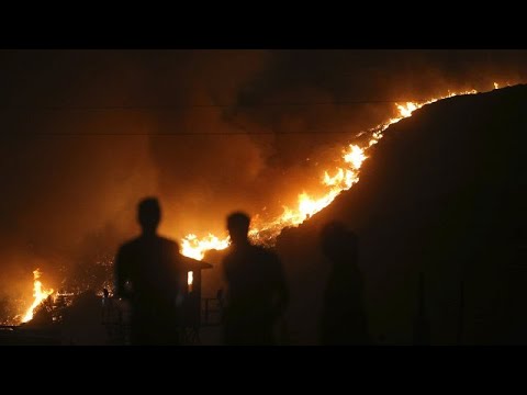 Μεγάλες δασικές πυρκαγιές σε Ισπανία και Πορτογαλία