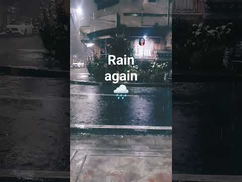 Rain again #shorts #rain #asmr #shortsfeed #youtubeshorts #ytshorts #shortsvideo #viral #viralvideo