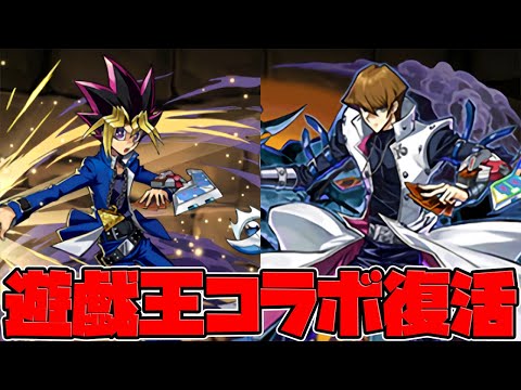 遊戯王コラボ復活決定！新キャラ４体実装&武藤遊戯進化追加決定！激アツです！【パズドラ】