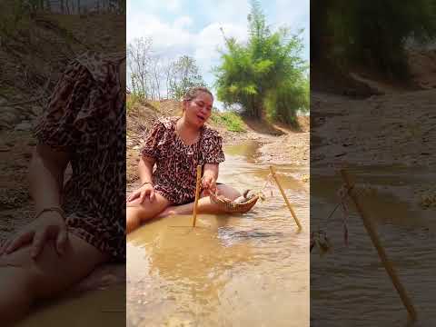 กล่อมกบนอนจะรีบไปหาซ่อนปลามาให้กินฮ่าๆ😅😅Grandma lulled the frog to sleep haha #haha #คลิปฮาๆ