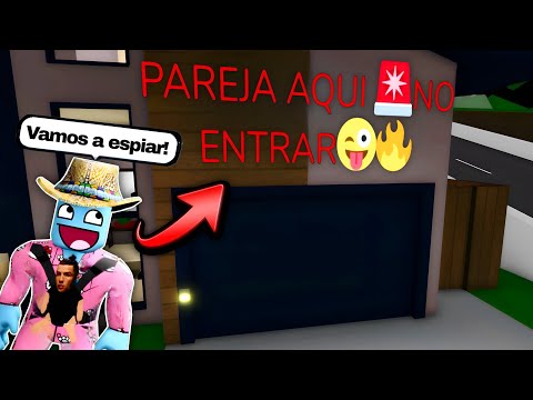 ESPIANDO CASAS LOCAS EN BROOKHAVEN😱😈…(recopilación)