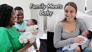 Baby Boy Meets His Family For The First Time!