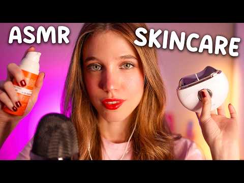 ASMR TE HAGO TU SKINCARE 🧖🏼‍♀️ Cremitas y masaje facial para dormir profundo (ROLEPLAY EN ESPAÑOL)