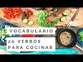 Verbos Relacionados con Cocinar