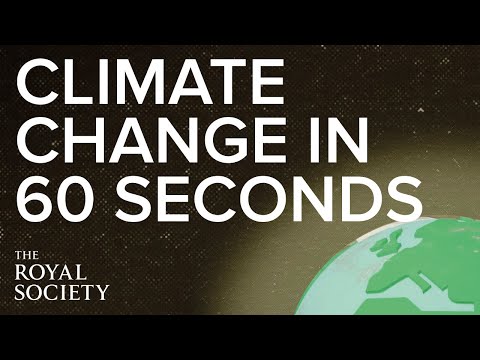 Climate change in 60 seconds | The Royal Society