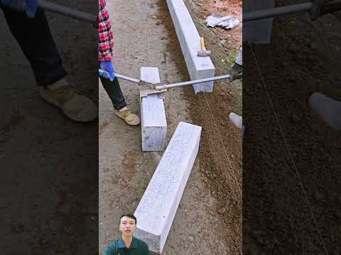 Dụng cụ đòn bẩy giúp nâng đá cực nhẹ #foryou #viral #trending