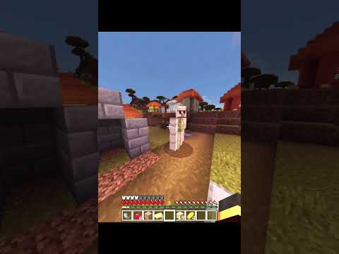 #minecraft villager moment #shorts
