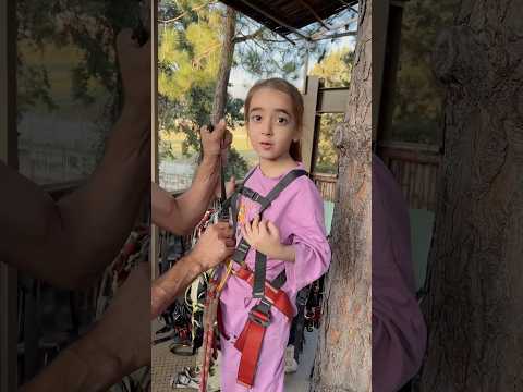 Little Tashu at ASPT. Ready to fly high with Pak Army vibes 🇵🇰✨ Zipline mode ON! #viral #shorts