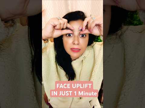 OMG! Skin Uplift in Just One Minute #shorts #poojaluthra #shortsviral