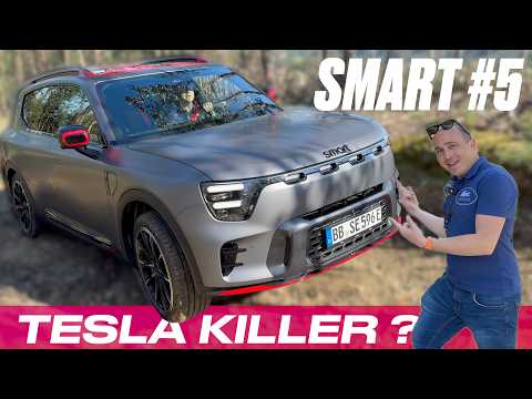 Essai Smart #5 : elle charge en 15mn !