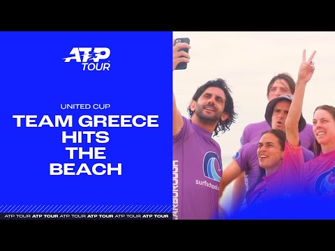 Team Greece Hit The Beach In Perth 🌊