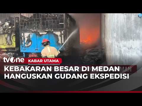 Gudang Ekspedisi di Medan Hangus Terbakar | Kabar Utama