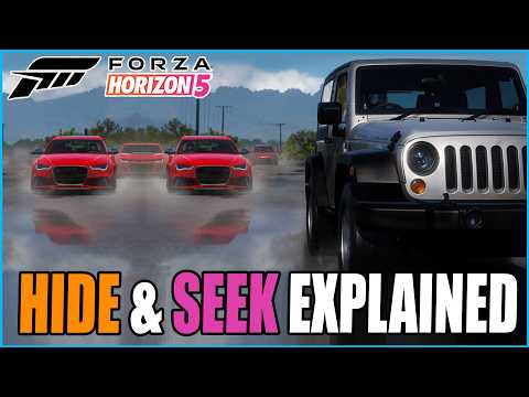 Forza Horizon 5 HIDE & SEEK Gamemode! Power-ups & Rewards Explained