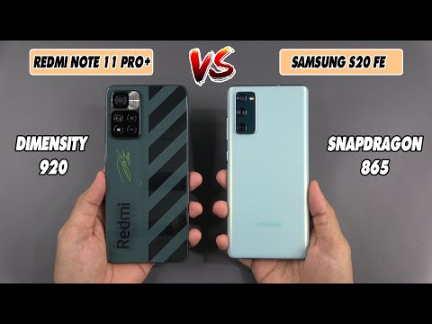 (VIETNAMESE) Xiaomi Redmi Note 11 Pro Plus vs Samsung Galaxy S20 FE - SpeedTest and Camera comparison