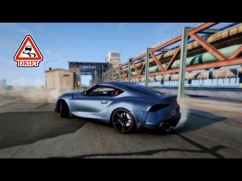 Toyota Supra Drifting - Car Gameplay -  BeamNG.Drive 🔥