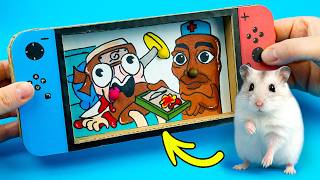 Drawing & Paper Craft Game Cappuccino Assassino & Tung Tung Tung Sahur Italian Brainrot
