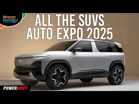 SUVs To Look Out For | Bharat Mobility Global Expo 2025 | PowerDrift QuickEase