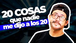 ➡️ 20 Cosas que NADIE me dijo en mis 20´s - Edición GROWTH PARTNER