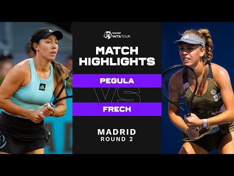 Jessica Pegula vs. Magdalena Frech | 2023 Madrid Round 2 | WTA Match Highlights