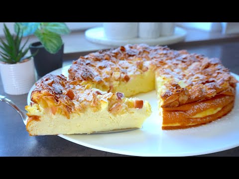 Dieser Kuchen ist so lecker, dass ich ihn fast jede Woche backe! Käsekuchen ohne Boden