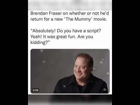 Brendan Fraser on whether or not he’d return for a new ‘The Mummy’ movie