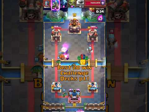 Best 20 Win Challenge Decks Pt.1