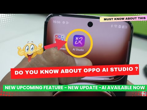 Do You Know About OPPO AI Studio ? | New Upcoming Feature | AI Feature #oppo #newfeature #AIfeature