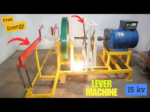 Make Electricity FREE for Life with Lever & Spring Free Energy Generator 220v 15KW