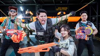 LTT Nerf Mod : Traitor In The S.W.A.T. Squad – Fiery Revenge With Nerf Guns!