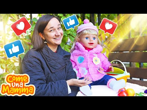 Facciamo una bella passeggiata e giochiamo con le bambole! Video per bambini piccoli con le bambole