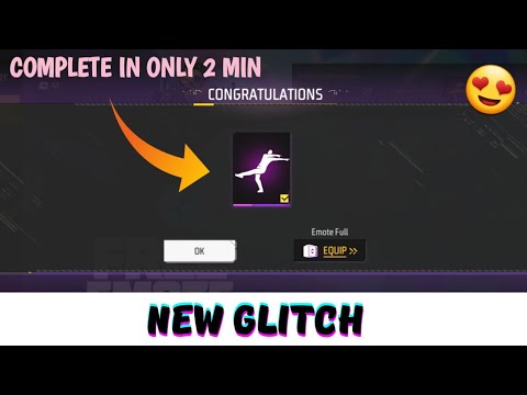 NEW EMOTE COMPLETE MISSION IN 2 MIN GLITCH😍|| FF NEW EVENT || FREE FIRE NEW EVENT