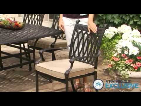 Palazetto Milan Collection Cast Aluminum Patio Dining...