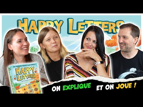 Happy Letters, on explique et on joue