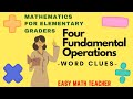 Mathematical Operations and Terminology