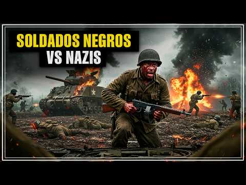 El día que +2.000 SOLDADOS NEGROS INVADIERON las playas de Normandía para EXTERMINAR Nazis