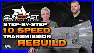 🔧 How to Rebuild a 10R140 10-Speed Transmission | Step-by-Step Tutorial #diy #diesel #transmission