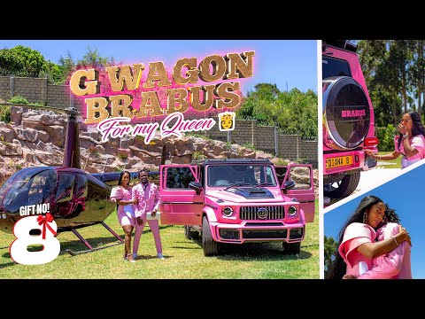 TEARS 😭 AS BAHATI GIFTS DIANA A CUSTOMIZED G-WAGON BRABUS AS VALENTINES GIFT NO.8 ❤️❤️❤️