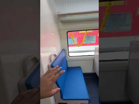 Namo Bharat rapid rail, between Bhuj and Ahmedabad This is a complete AC Vande Metro type train.