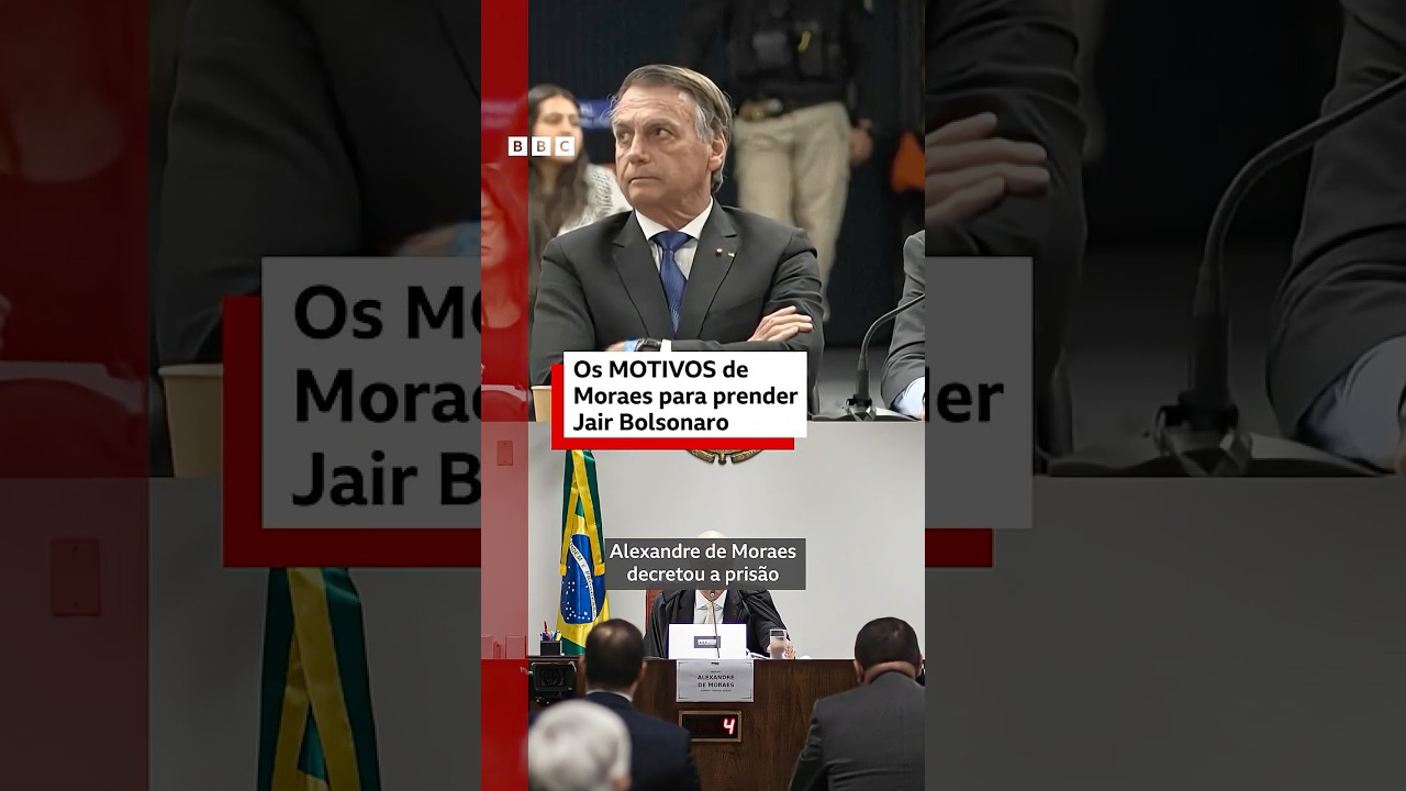 As razões da prisão domiciliar de Bolsonaro ⚠️