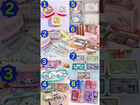 Sanrio Lunch Box #sanrio #quiz #wouldyourather #games #kuromi #lunchbox #aesthetic #hellokitty #fypシ