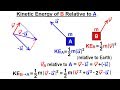 Kinetic Energy and Vector Operations