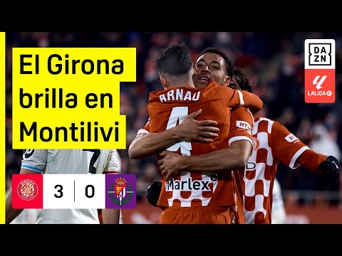 Girona FC vs Real Valladolid CF (3-0) | Resumen y goles | Highlights LALIGA EA SPORTS