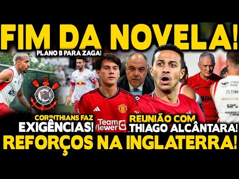 FIM DA NOVELA DECISÃO SOBRE ORTIZ! REUNIÃO COM THIAGO ALCÂNTARA! DIRIGENTES NA INGLATERRA! PELLISTRI